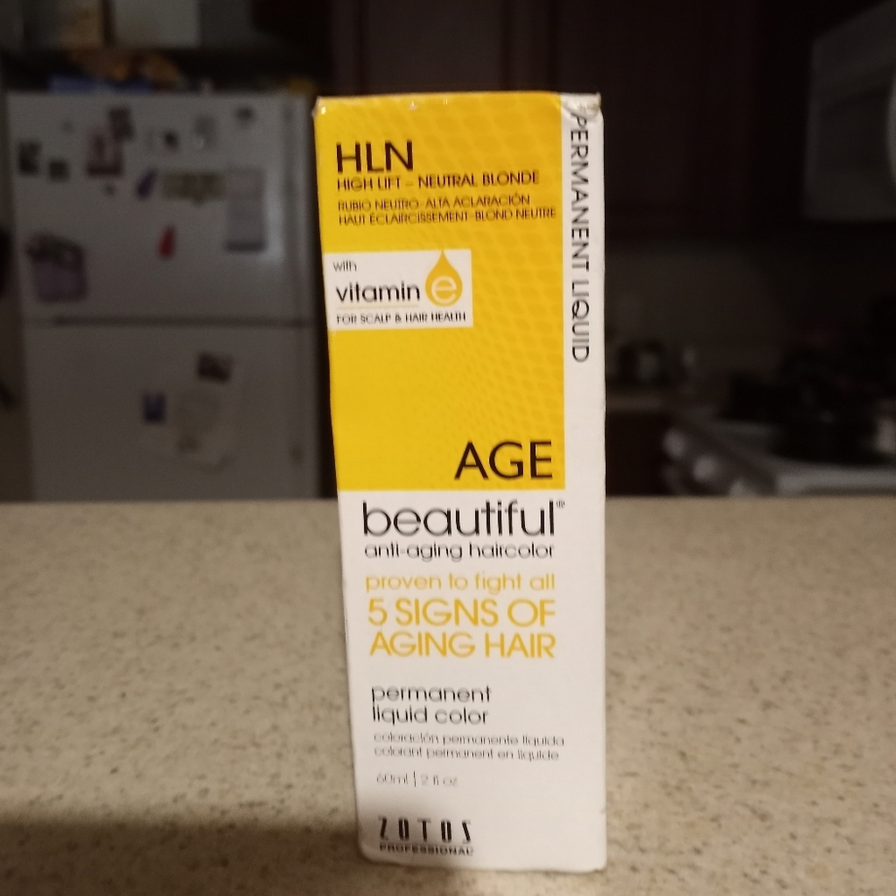 Zotos Age beautiful Professional Salon Color HLN High Lift Neutral Blonde New